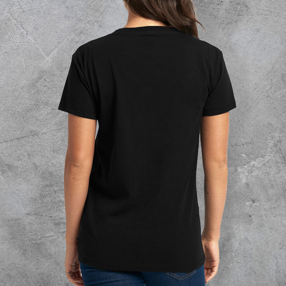 women-vintage-sufferring-black-comfort-vneck-shirt-back-102b-tshirt